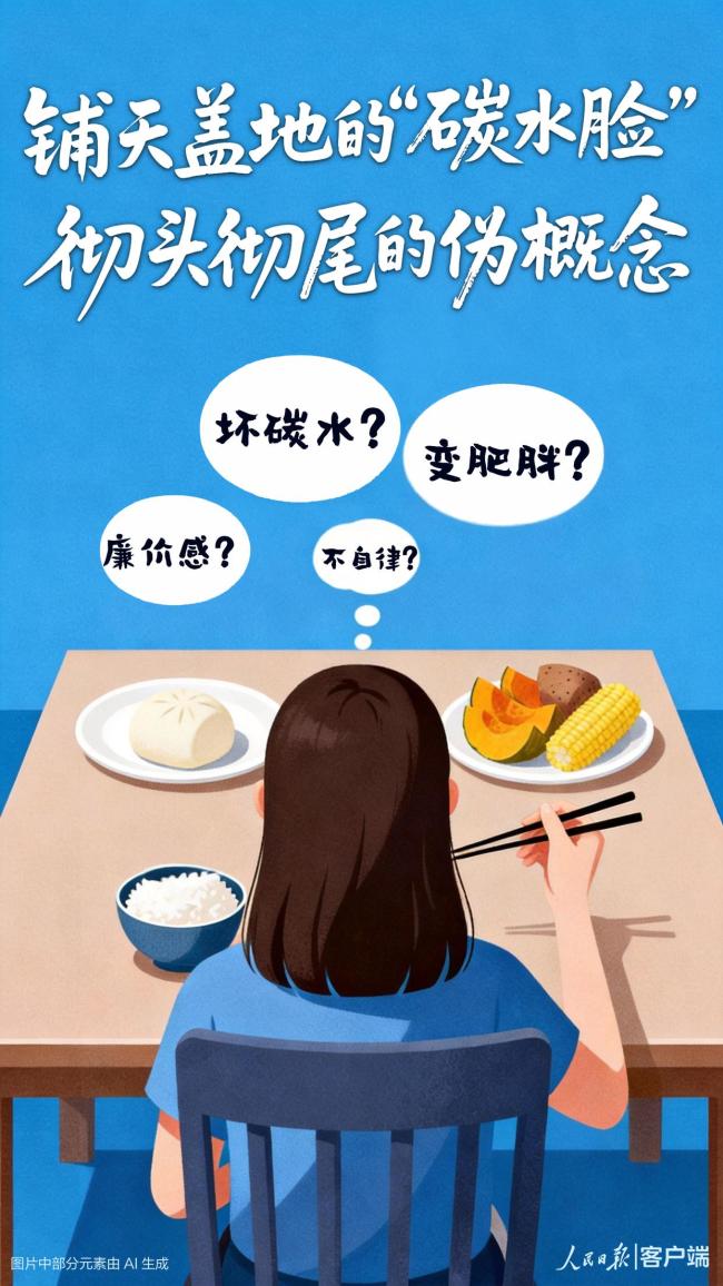 “碳水脸”是彻头彻尾的伪概念