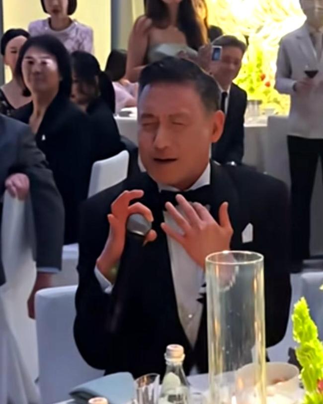 百亿富二代大婚 张学友现场献唱 明星云集见证浪漫时刻