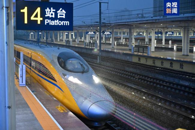 京港高铁雄商段全线拉通试验正式启动