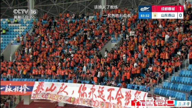 网友谈泰山队0-1输给蓉城