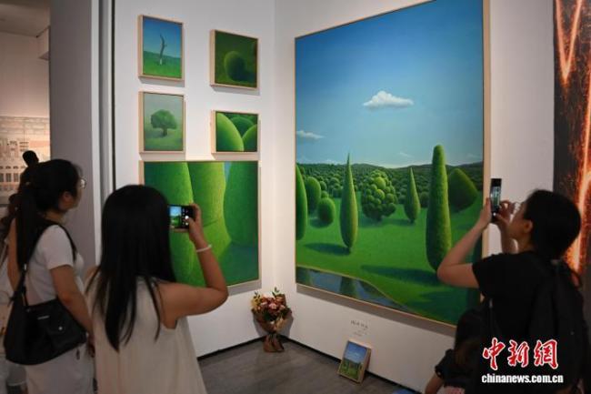 四川美术学院毕业作品展吸引观众 艺术盛宴引关注