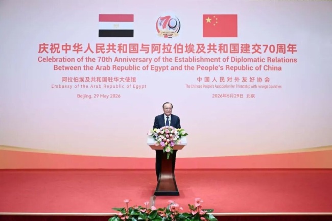 龍宇翔出席慶祝中國與埃及建交70周年