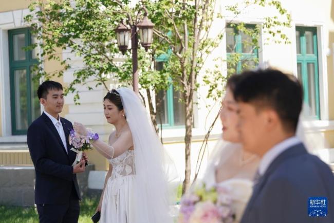 哈工大為187對博士生辦婚禮 浪漫祝福傳遞