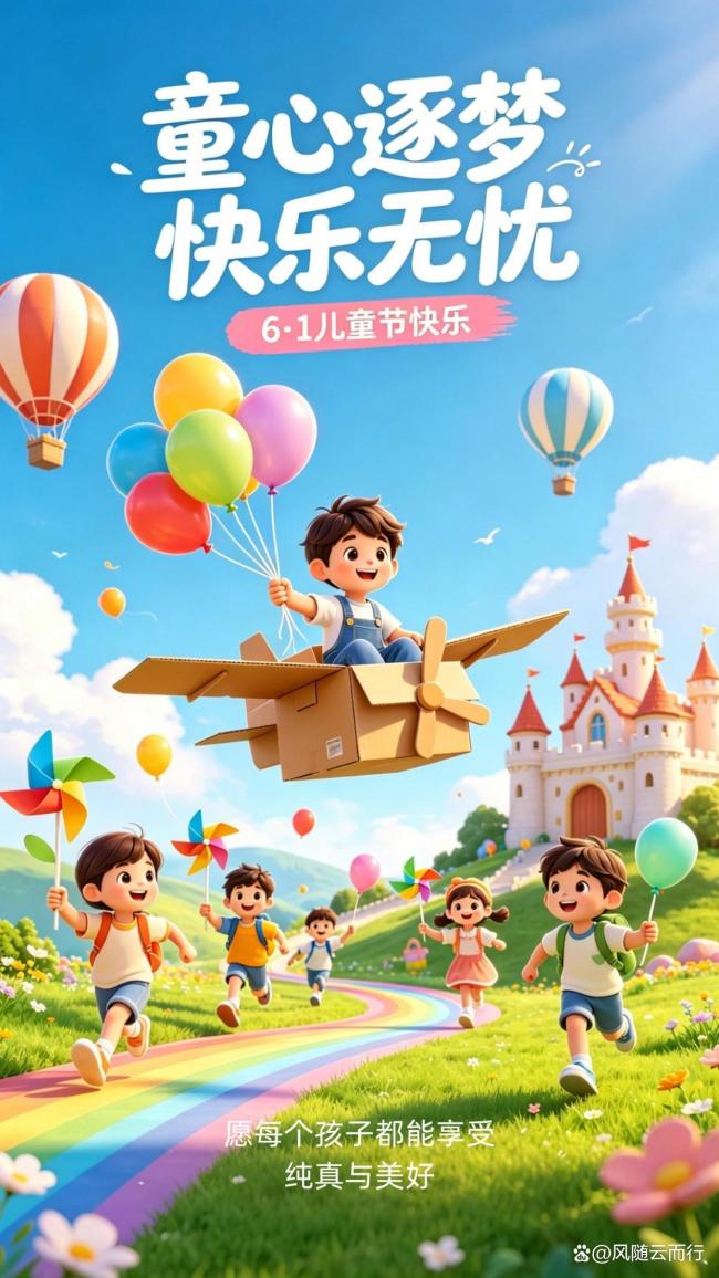 愿你童心永不退場(chǎng) 歲歲歡喜無(wú)憂