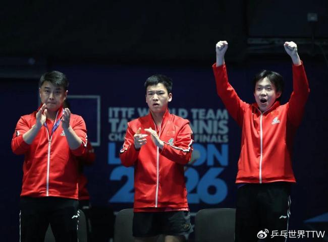 王皓宣布王楚钦为国乒男队队长：希望他接好马龙队长的接力棒，传承国乒精神
