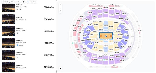 NBA总决赛最高票价超两百万元 创历史之最