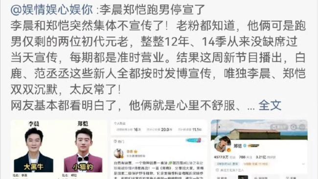 李晨郑恺回应争议