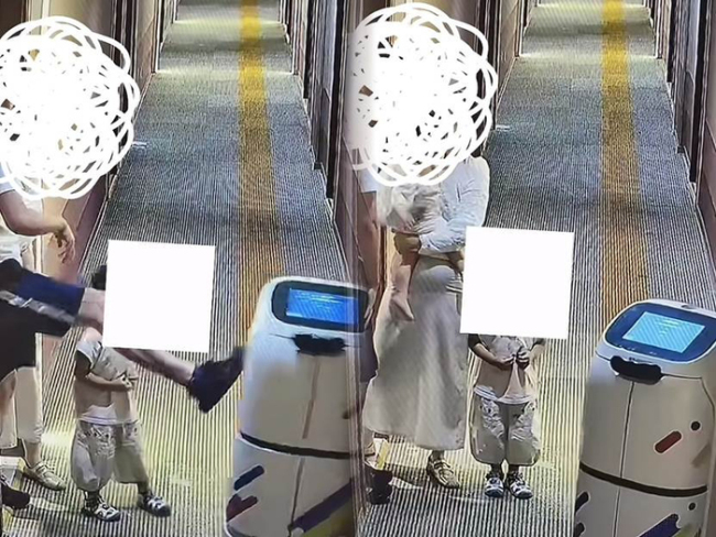 男子多次踢踹送餐机器人酒店报警 家庭教育反面教材