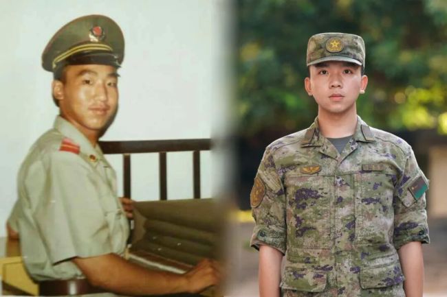 爸爸当过兵是种什么体验 军人父子的荣耀接力