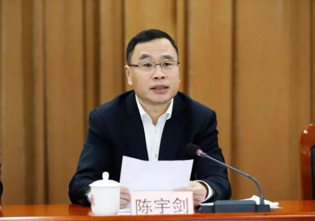 陈宇剑被免去上海市副市长职务