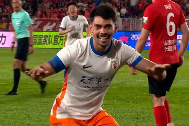 山东泰山5-1大胜辽宁铁人