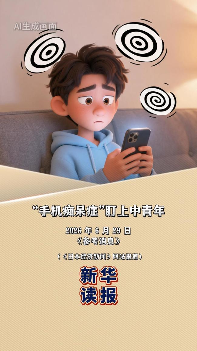 “手机痴呆症”盯上中青年