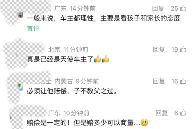 法拉利被熊孩子当滑梯玩 3家上门道歉 积极态度获车主谅解