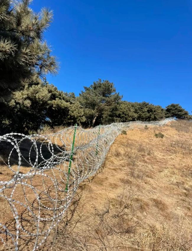 泰山景区称铁网与游览路线不重叠
