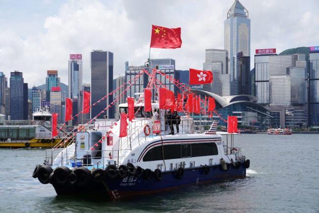 香港举行升旗仪式和酒会庆祝回归祖国29周年 全城共襄盛举