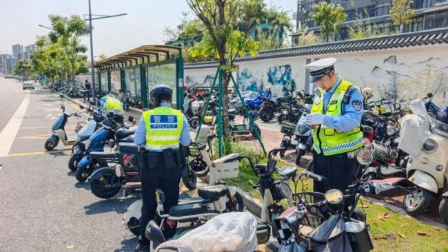 广州新增电动自行车停车位约5万个