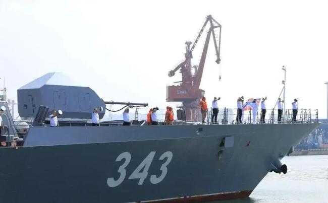 中俄海上联合演习分三阶段演练 联合应对海上安全威胁