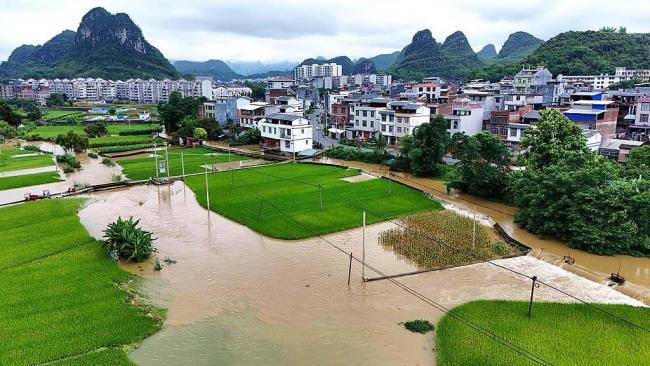 广西南宁一水库发生严重险情 防汛应急响应升至一级