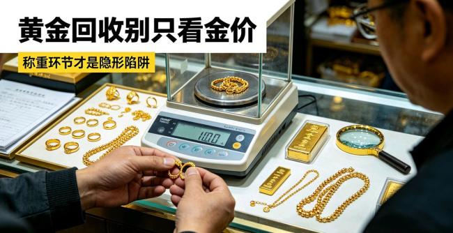 央视曝光黄金回收“鬼秤”