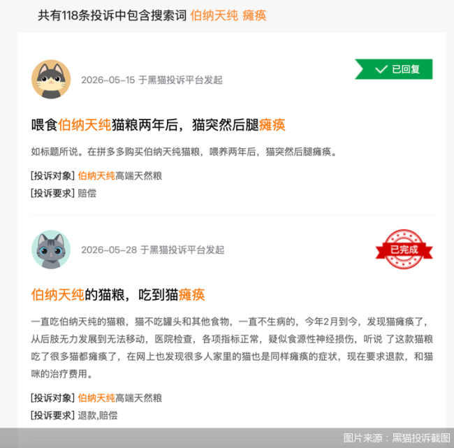 千只瘫痪小猫超65%吃同一品牌猫粮 宠物食品安全引担忧