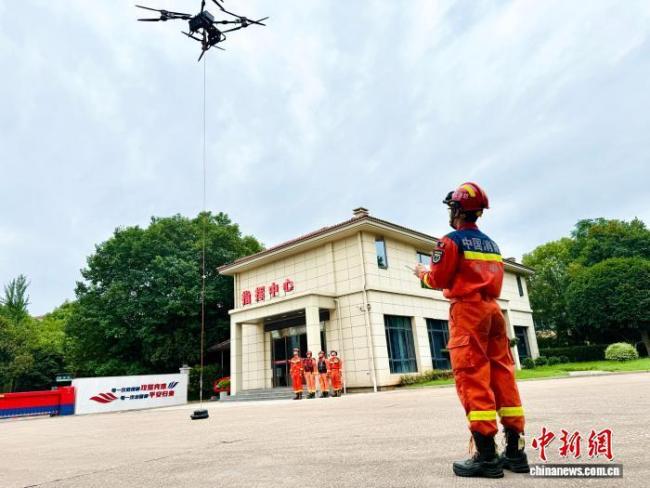 浙江龙游:无人体系赋能防汛抗台风
