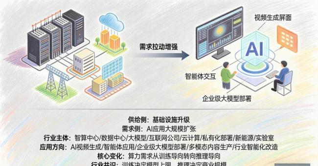 A股AI算力服务链为何突然爆发 智算业务成利润新引擎