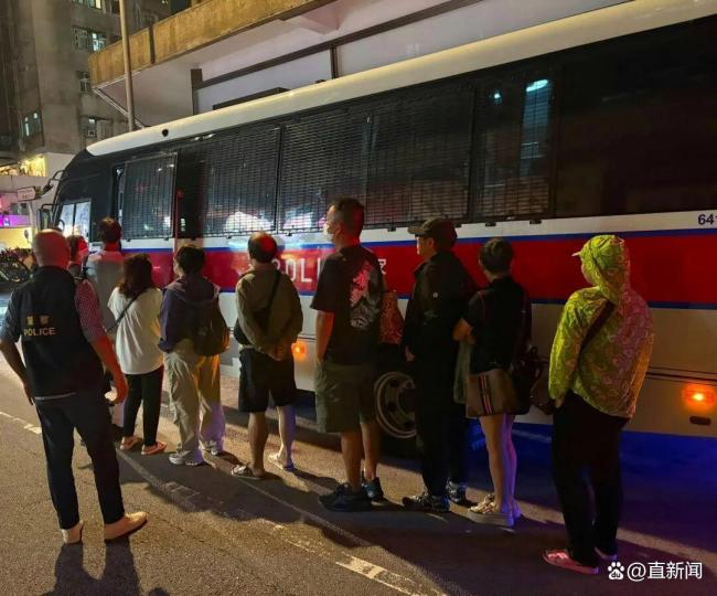 香港警方开展反黑行动 涉两大黑帮 精准打击非法产业链