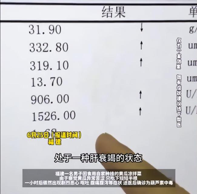 黄瓜这种情况比砒霜还毒