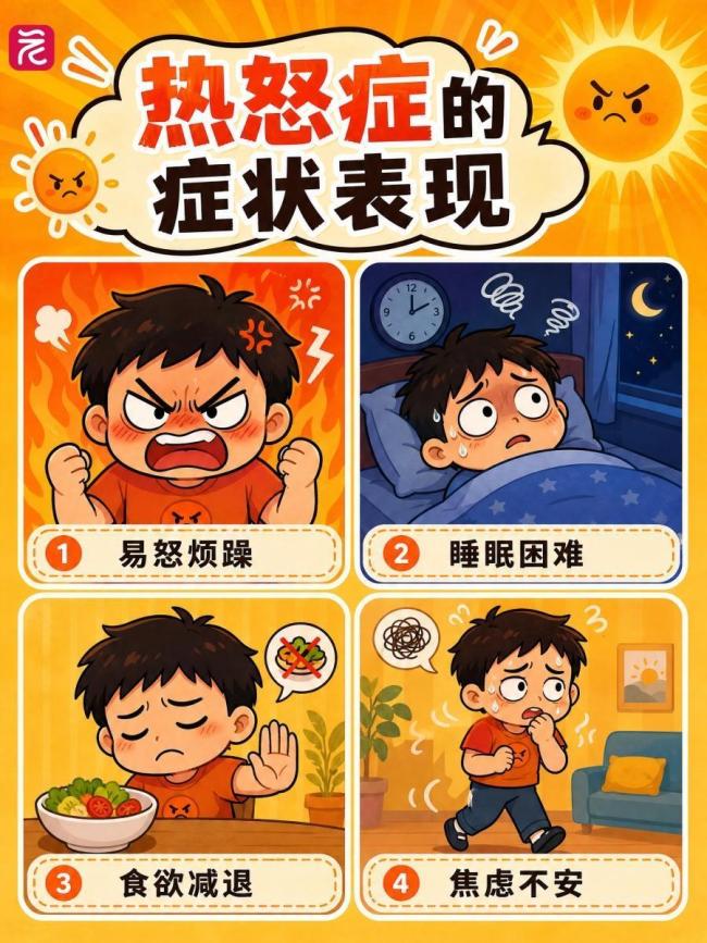 高温天当心“热怒症” 夏日情绪管理指南