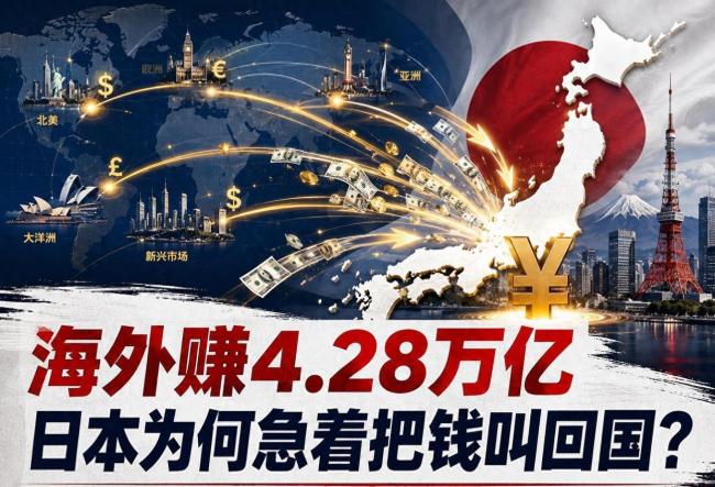 日本为何突然想让资金回国 缓解国内经济压力
