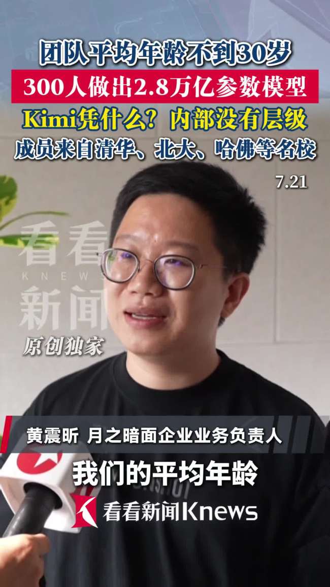 Kimi平均年龄不到30