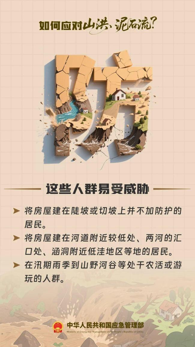 这份山洪避险口诀请收好