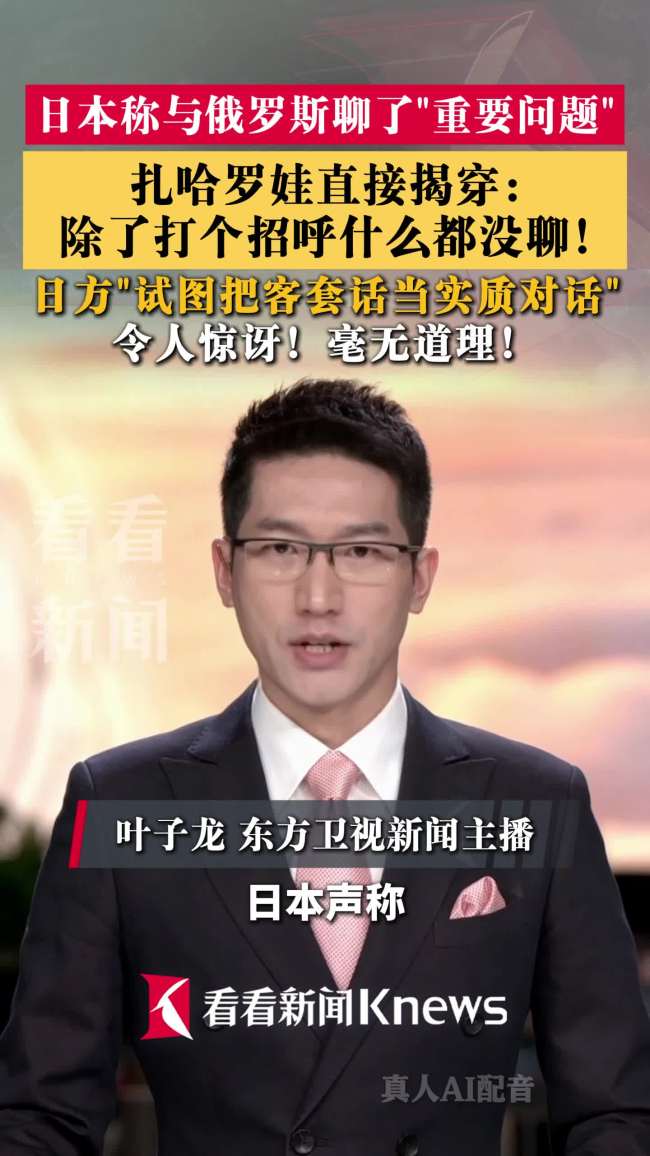 日本称与俄谈重要问题 遭俄方打脸