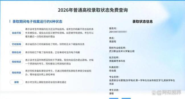 男生技能高考687分被武职录取