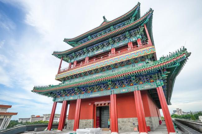 正阳门城楼时隔6年重开大门 中轴线新地标迎客