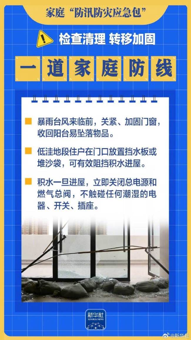 请查收这份家庭防汛防灾应急包 
