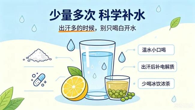 这份防中暑指南请收藏 高温来袭必备