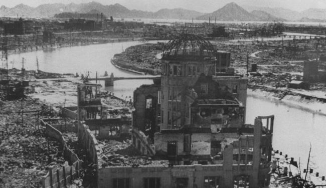 日本广岛现新物质系原子弹爆炸形成
