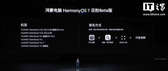 HarmonyOS 7花粉Beta版8月中旬开启