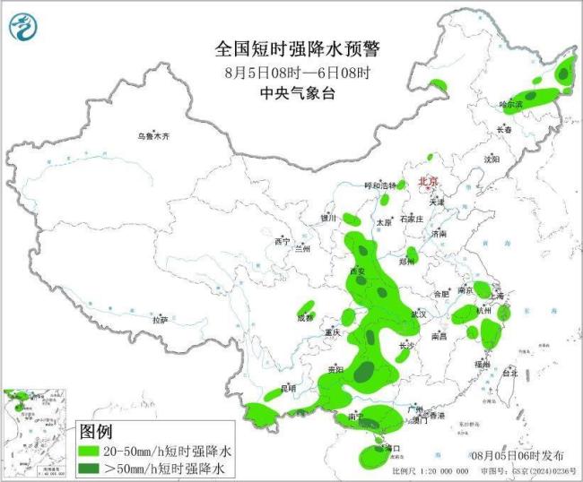 暴雨蓝色预警、强对流蓝色预警 多地需防10级大风