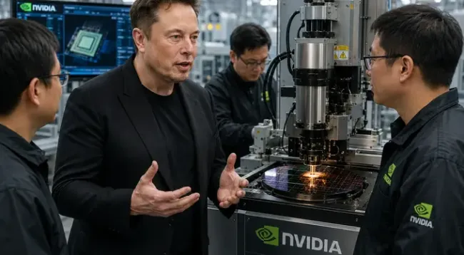 英伟达股价连续5日上涨 获SpaceX独家AI合作加持