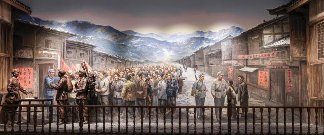 全县5万人有3000多人参加红军：去为人拼个山河安宁！ 3927个名字镌刻英雄墙