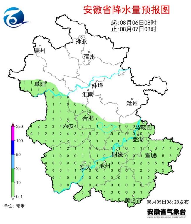 台风白海豚将横穿安徽 全省迎明显风雨影响