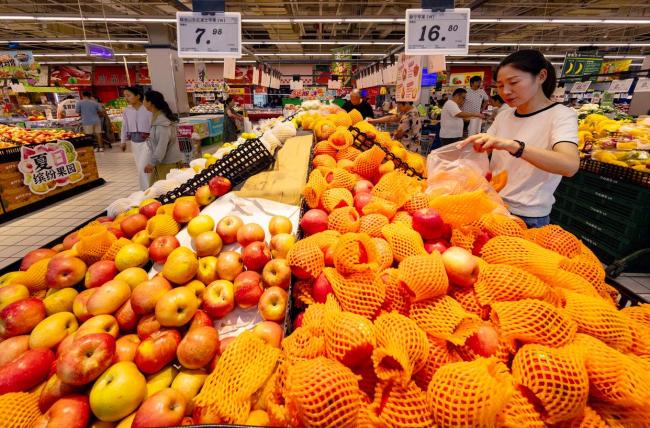 7月份我国CPI同比上涨0.5%#