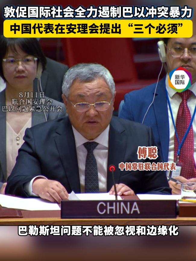 中方提出"三个必须" 敦促遏制冲突暴力
