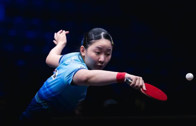 王艺迪4-2复仇张本美和 国乒提前锁定冠亚军