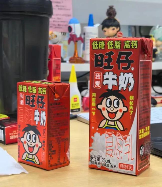 旺旺官宣“听劝版”新品将上线 低糖低脂高钙新选择