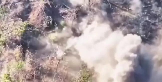 博主：俄军改变战术大量使用温压弹 密林防线被炸平