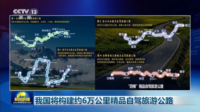 我国将构建约6万公里精品自驾旅游公路