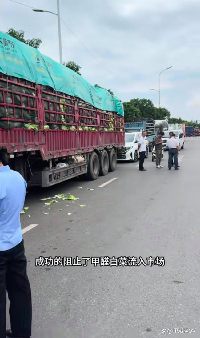 河北甲醛白菜已在阜阳被拦截 问题蔬菜被封存调查
